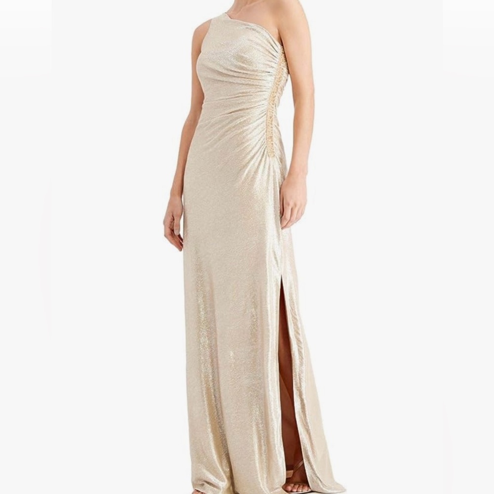 COPY - Gold calvin klein gown